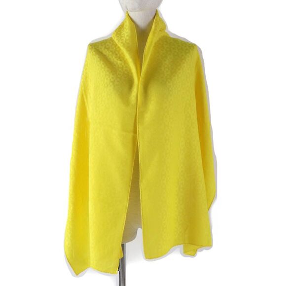 HERMES Cashmere Silk H Pattern Scarf Shawl - Picture 3 of 6